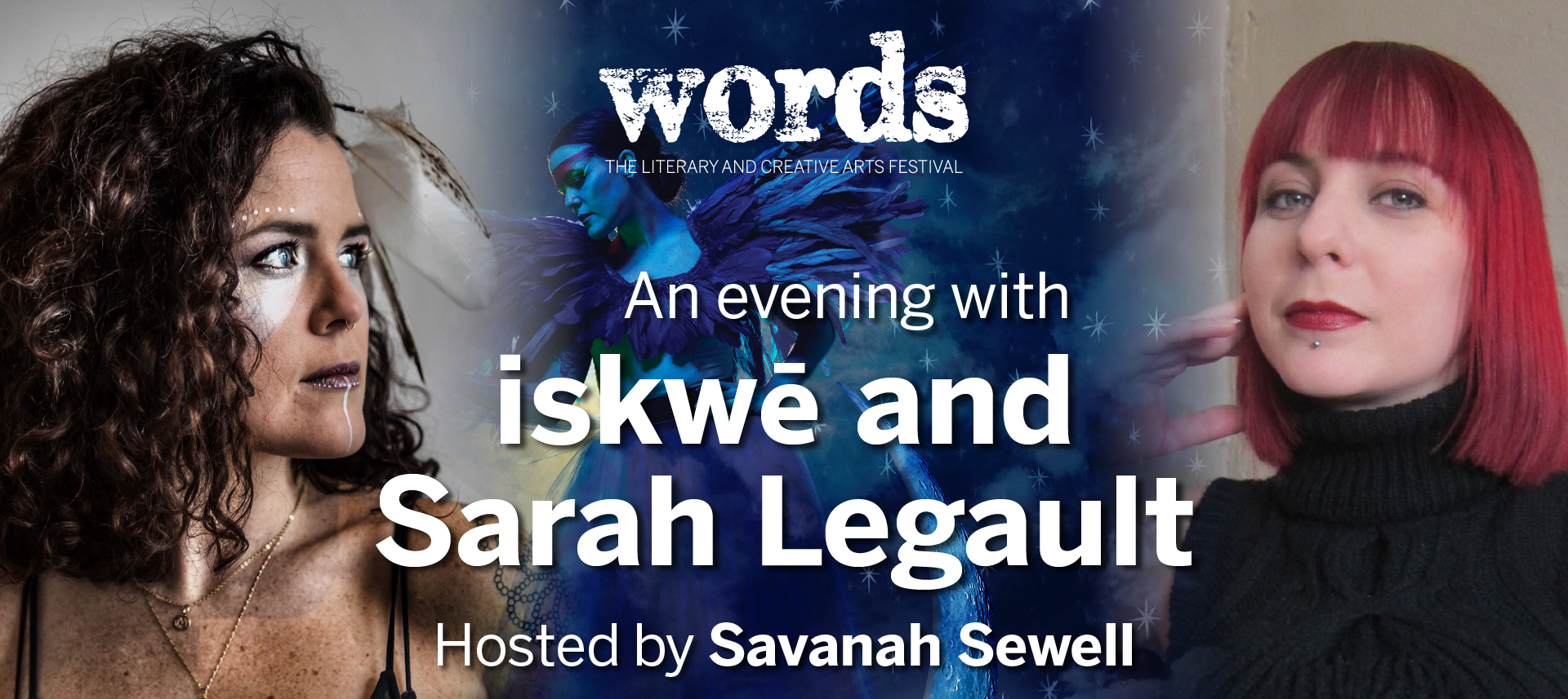 An evening with iskwē and Sarah Legault